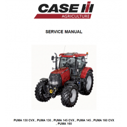 CASE Maxxum 115 - 125 - 135 - 145 - 150  + CVT - instrukcje napraw - DTR - schematy - CASE IH